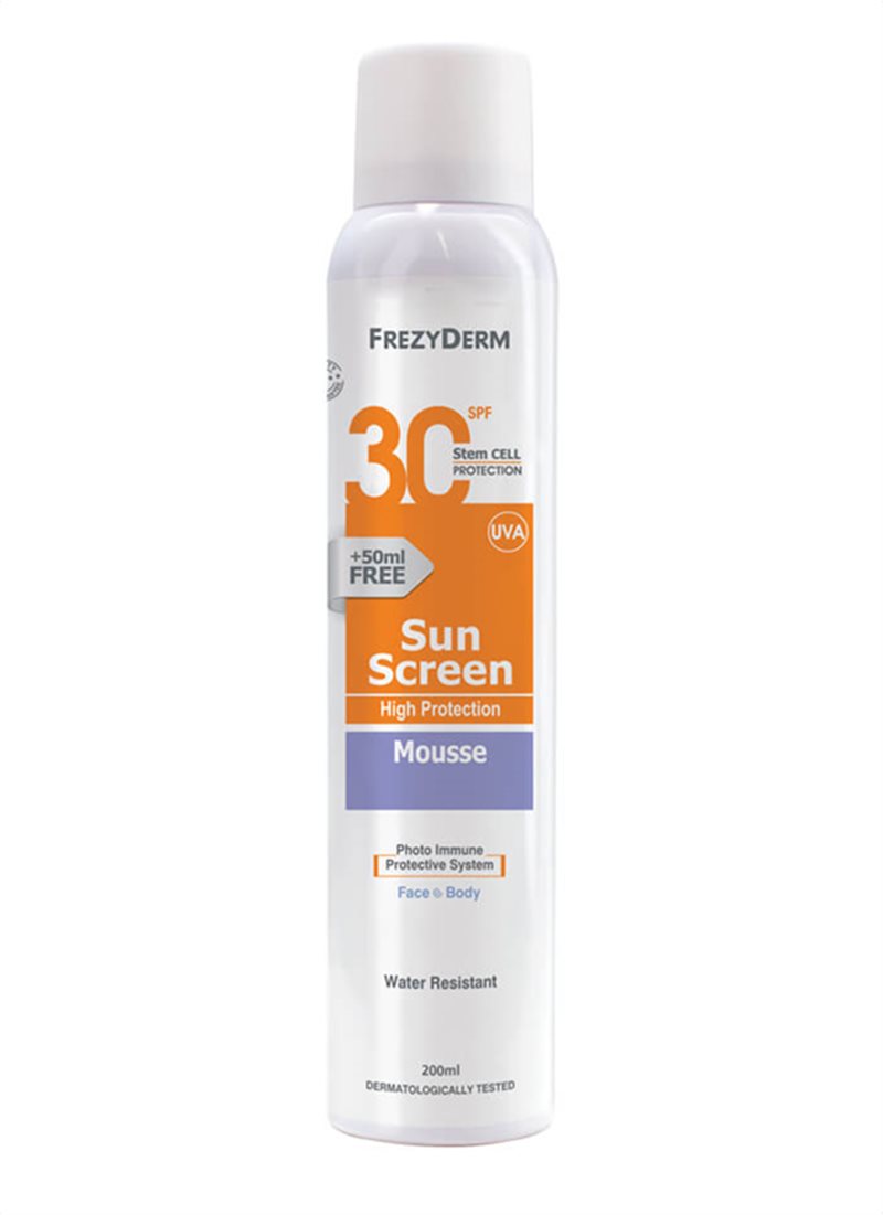 SUN SCREEN MOUSSE SPF 30